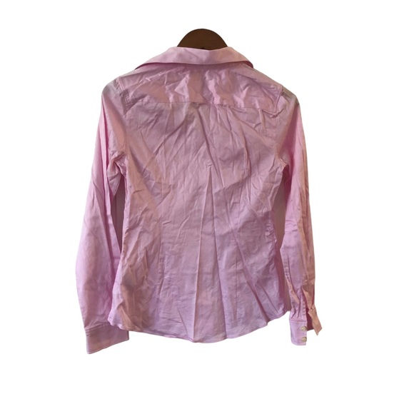 Banana Republic Pink Blouse - Size 4 small - Picture 7 of 9